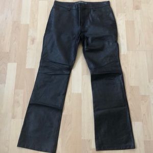 Leather pants